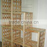 LEAFFY-Solid Wood Show Rack HLSC-35 thumbnail-1