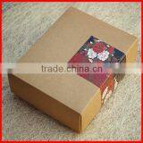 White Custom Logo Bow Tie Clothing Box for Jeans Wholesale