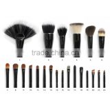 High Quality 22pcs Professional Cosmetic Brushes Set Makeup with Makeup Case