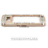 New Design for Samsung Rose Gold Middle Plate With Diamond for Samsung s6 Grand Housing thumbnail-1