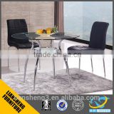 2016 design furniture dinner set top grain leather dining chair