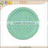 China Bamboo Color Paper Plates