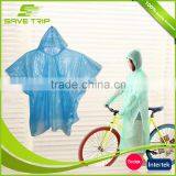 Promotional Disposable Emergency PE Disposable Plastic Rain Coat Poncho in Ball thumbnail-2