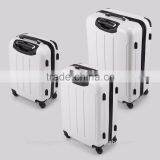 New 3PCS Silver Carry On Luggage Set Trolley Suitcase Travel Bag Spinner ABS PC thumbnail-1