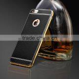 Litchi Grain Luxury Plating TPU Cover Case for IPhone 7 7 Plus Soft Silicone Plating Bumper Case for IPhone 7 7 Plus thumbnail-3