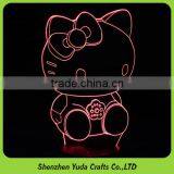 Children Bedroom Decor Hello Kitty Night Light Popular Kids Table Lamp thumbnail-2