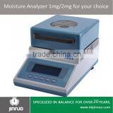 Jinnuo digital halogen moisture 20g 2mg analyzer moisture meter