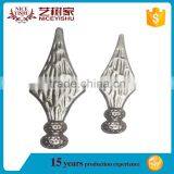 Custom Main Gate Designs Metal Fence End Cap Wrought Iron Fence Parts thumbnail-1