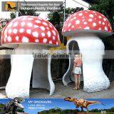 MY Dino-C067 Theme Park Animatronic Fiberglass Mushroom Sculptures thumbnail-3