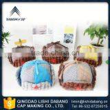 Modern Standard Adjustable Custom Embroidered Brown Bear Winter Cap thumbnail-3
