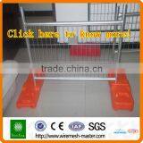 Modular free standing temporary fencing