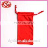 Silk Screen Printing Custom Microfiber Eyeglasses Pouch thumbnail-2