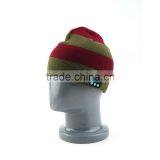Cool Striped Wireless Bluetooth Music Knit Hat With Handsfree Smart Cap Headset thumbnail-5