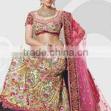 Indian Bridal Lehenga Saree Online Shopping thumbnail-1