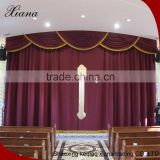 Elegant curtain design fancy living room curtains church curtains decoration