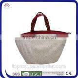Lady Tote Casual Bag Paper Straw Bag thumbnail-3