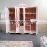Luxury Wooden Design Bedroom Wardrobes, White Colour Wardrobe thumbnail-3