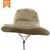 Plastic Black Bucket Hat With Embroidery thumbnail-1
