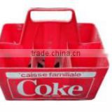 High Quality Red Color Plastic Bottle Carriers for Sale