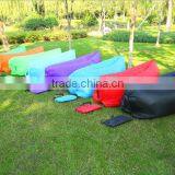 Outdoor Inflatable Sunbath Nylon Fabric Beach Lounger Convenient Compression Layba thumbnail-1