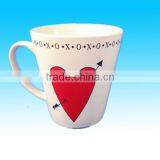 11oz White Ceramic Valentines Mug/decal Coffee Mug thumbnail-1