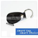 Logo Embossing MIFARE Classic 1K Rfid Key Fob Leather thumbnail-1