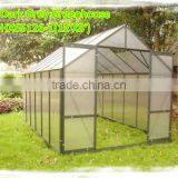 New-style Aluminium Frame Greenhouse Kits With Solid PC thumbnail-1