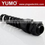 Waterproof Nylon Plastic Fixed NPT IP67-5 Pressure ( Bend-proof) NPT3/8 Cable Glands thumbnail-1