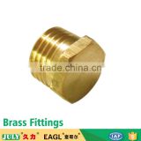 New products JULY wholesale plug brass pex pipe fittings