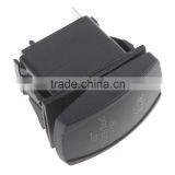 Dual Blue LED Backlit Laser Etched 3-Pin Rear Differential Lock Car Rocker Switch DC 12V 20A / 24V 10A thumbnail-2