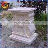 Fiberstone Flower Pot Stand Home Decoration Pillar thumbnail-1
