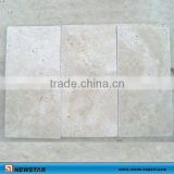 white tumbled travertine tile