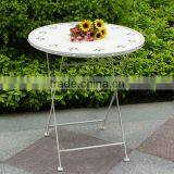 Vintage Folding Garden Table And Chair thumbnail-1