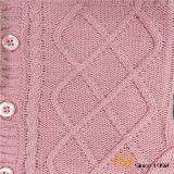 Cable Knit Acrylic Sweaters for Baby Girls thumbnail-5