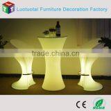 RGBW Color Change Remote Control Illuminated Commercial Led Furniture /led Bar Table thumbnail-6