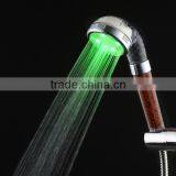 LED Colorful Changing LED Negative Ion Electric Shower Head, Rain Spa Healthy Shower Head For Sale thumbnail-3