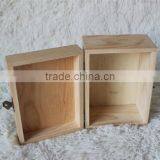 Pine Wooden Jewellery Box Accept Custom Densing Size Logo thumbnail-6