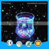 2016 Colorful LED lighting flash drinkware cup, Plastic Drinkware led flashing suction cup led light