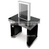 Mirror with warm light or cool light make up station salon mirrors wholesale TKN-D1179