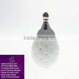 Wholesale Porcelain White Color Small Teardrop Shaped Candy Pot With Crystals From Swarovski thumbnail-1
