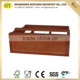 Factory Wholesale Paulownia Wooden Wine Bottle Tray thumbnail-2