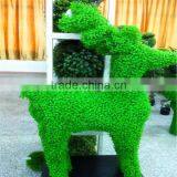 Artificial Green Topiary Plant Grass Animal Ornaments thumbnail-5