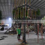 New Hotsale Artificial Large Green Outdoor Topiary Ficus Tree Self Customized Fake Green Ficus/Banyan Tree thumbnail-3