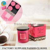 Flamless Luxury Soy Scented Candles Glass Jars thumbnail-5