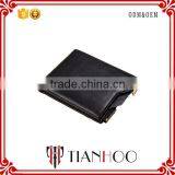 Commercial Custom Business Personalized Unisex Wholesale Genuine Leather RFID Blocking Card Holder Wallet thumbnail-1