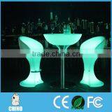 High Led Cocktail Table Metal Table With Chair for Event thumbnail-4