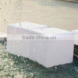 Hollow Plastic Cube Rechargeable Color Changing Plastic Led Cube Seat thumbnail-1