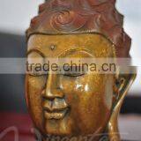Outdoor Decoration Metal Large Buddha Head Statues for Sale thumbnail-3