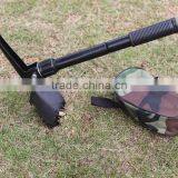 Миниатюрная многофункциональная складная военная лопата для кемпинга из стали A3 для выживания в открытом воздухе с киркой и компасом thumbnail-4