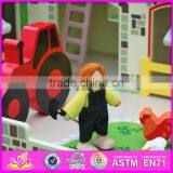 Top Fashion Kids Wooden Toy Barns Best Sale Children Wooden Toy Barns W06A167-S thumbnail-5